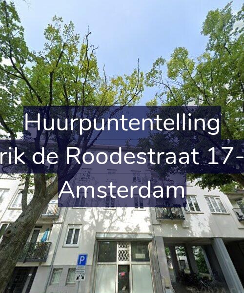 Foto gevel Huurpuntentelling voor Erik de Roodestraat 17-2, Amsterdam