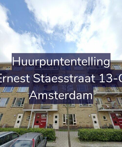 Foto gevel Huurpuntentelling voor Ernest Staesstraat 13-G, Amsterdam