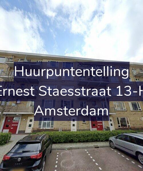 Foto gevel Huurpuntentelling voor Ernest Staesstraat 13-H, Amsterdam