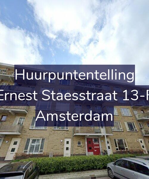 Foto gevel Huurpuntentelling voor Ernest Staesstraat 13-F, Amsterdam