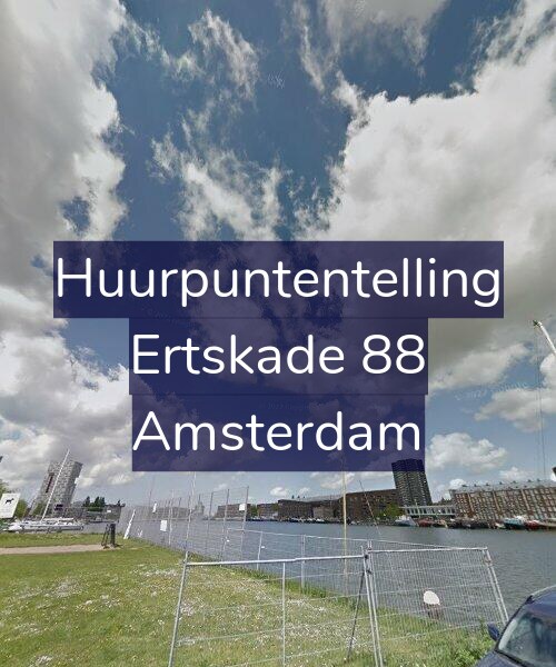Foto gevel Huurpuntentelling voor Ertskade 88, Amsterdam