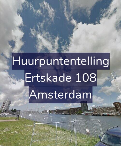 Foto gevel Huurpuntentelling voor Ertskade 108, Amsterdam