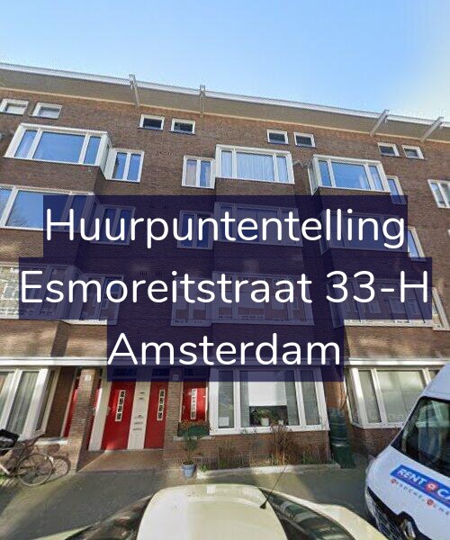 Foto gevel Huurpuntentelling voor Esmoreitstraat 33-H, Amsterdam