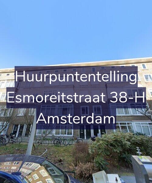 Foto gevel Huurpuntentelling voor Esmoreitstraat 38-H, Amsterdam