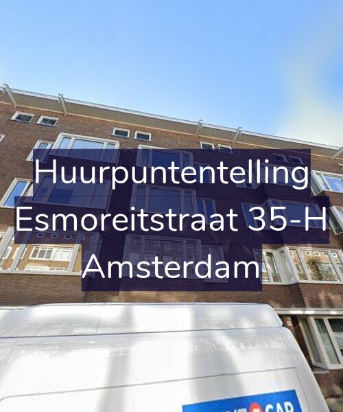 Foto gevel Huurpuntentelling voor Esmoreitstraat 35-H, Amsterdam