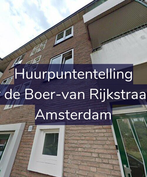 Foto gevel Huurpuntentelling voor Esther de Boer-van Rijkstraat 58-2, Amsterdam