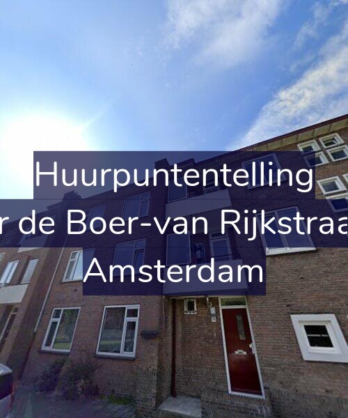 Foto gevel Huurpuntentelling voor Esther de Boer-van Rijkstraat 176, Amsterdam