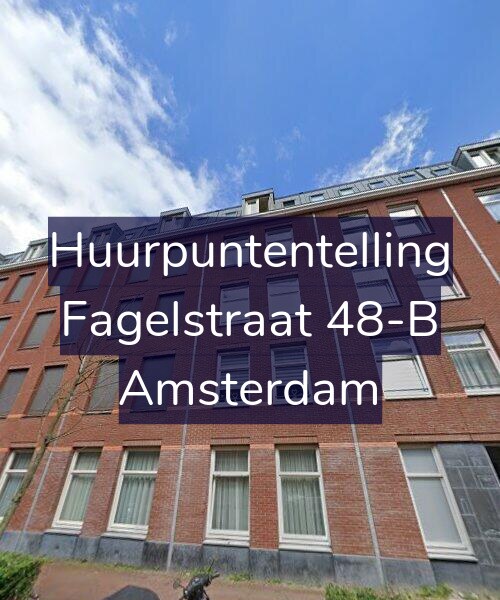 Foto gevel Huurpuntentelling voor Fagelstraat 48-B, Amsterdam