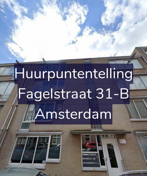 Foto gevel Huurpuntentelling voor Fagelstraat 31-B, Amsterdam