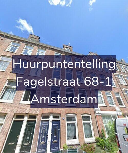 Foto gevel Huurpuntentelling voor Fagelstraat 68-1, Amsterdam