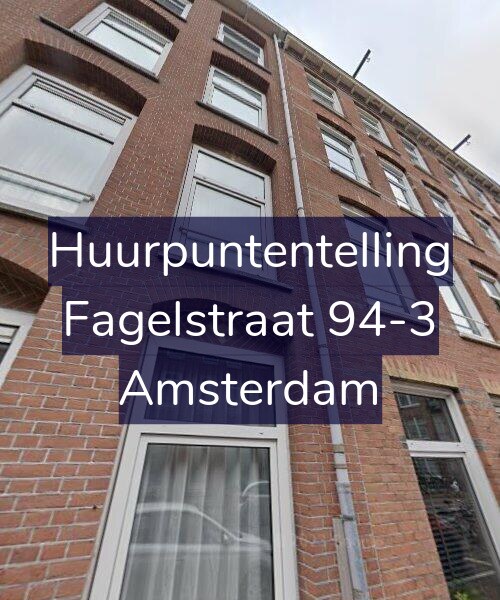 Foto gevel Huurpuntentelling voor Fagelstraat 94-3, Amsterdam