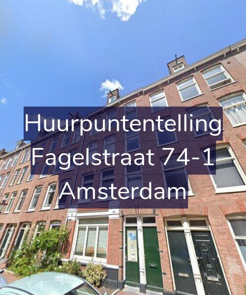 Foto gevel Huurpuntentelling voor Fagelstraat 74-1, Amsterdam