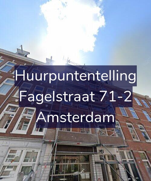 Foto gevel Huurpuntentelling voor Fagelstraat 71-2, Amsterdam