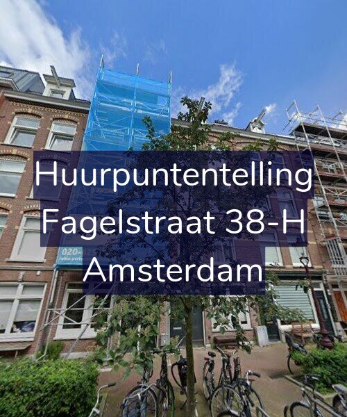 Foto gevel Huurpuntentelling voor Fagelstraat 38-H, Amsterdam