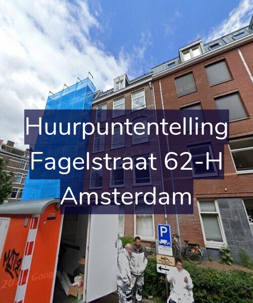 Foto gevel Huurpuntentelling voor Fagelstraat 62-H, Amsterdam