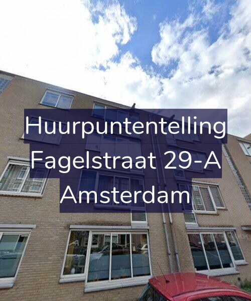 Foto gevel Huurpuntentelling voor Fagelstraat 29-A, Amsterdam