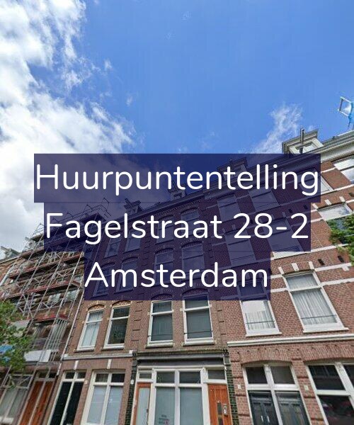 Foto gevel Huurpuntentelling voor Fagelstraat 28-2, Amsterdam