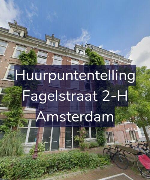 Foto gevel Huurpuntentelling voor Fagelstraat 2-H, Amsterdam