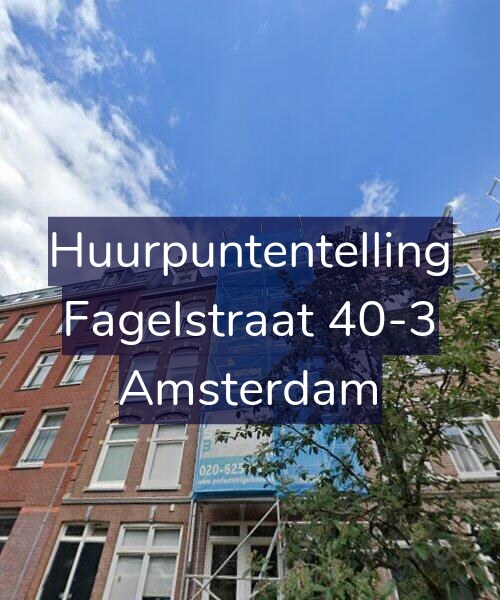 Foto gevel Huurpuntentelling voor Fagelstraat 40-3, Amsterdam