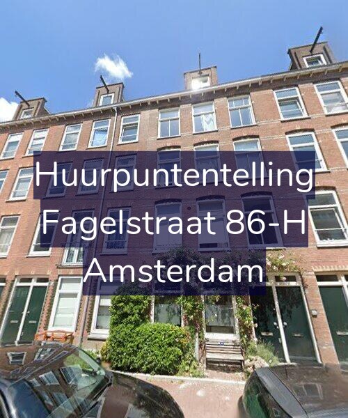 Foto gevel Huurpuntentelling voor Fagelstraat 86-H, Amsterdam