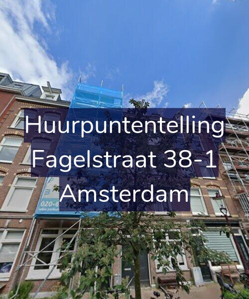 Foto gevel Huurpuntentelling voor Fagelstraat 38-1, Amsterdam