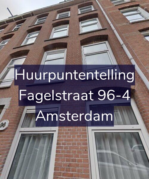 Foto gevel Huurpuntentelling voor Fagelstraat 96-4, Amsterdam