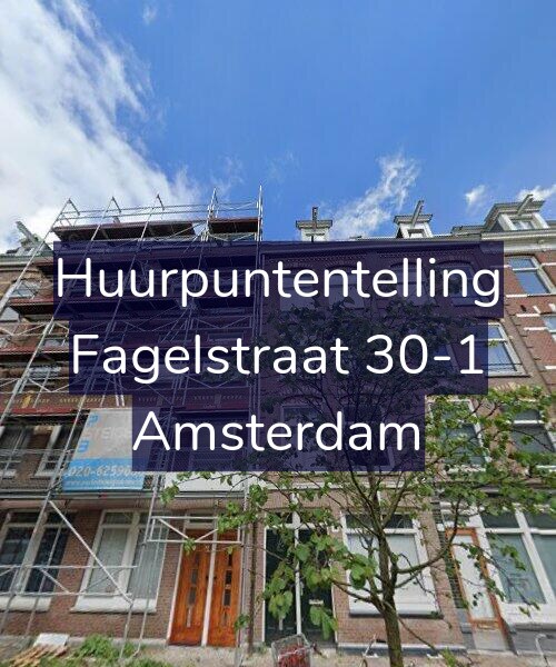 Foto gevel Huurpuntentelling voor Fagelstraat 30-1, Amsterdam