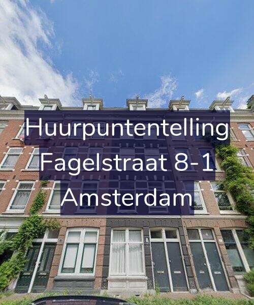 Foto gevel Huurpuntentelling voor Fagelstraat 8-1, Amsterdam