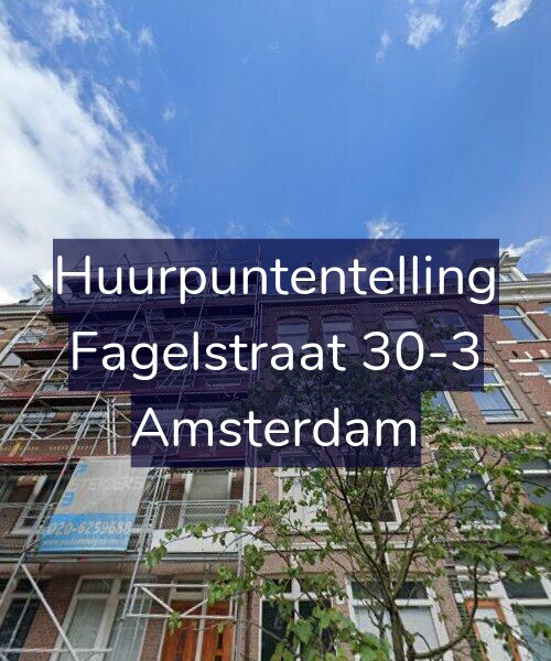 Foto gevel Huurpuntentelling voor Fagelstraat 30-3, Amsterdam