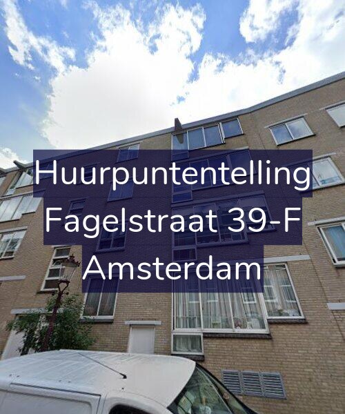 Foto gevel Huurpuntentelling voor Fagelstraat 39-F, Amsterdam