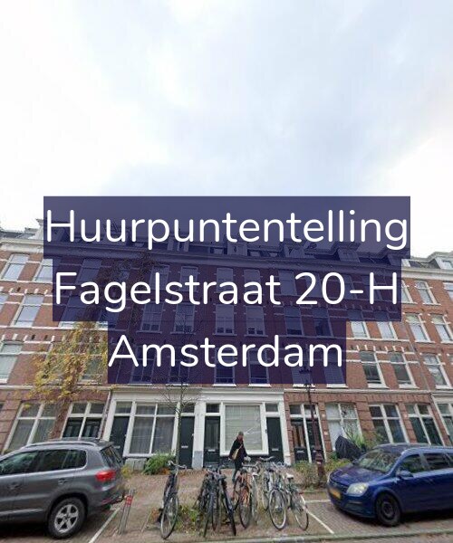 Foto gevel Huurpuntentelling voor Fagelstraat 20-H, Amsterdam