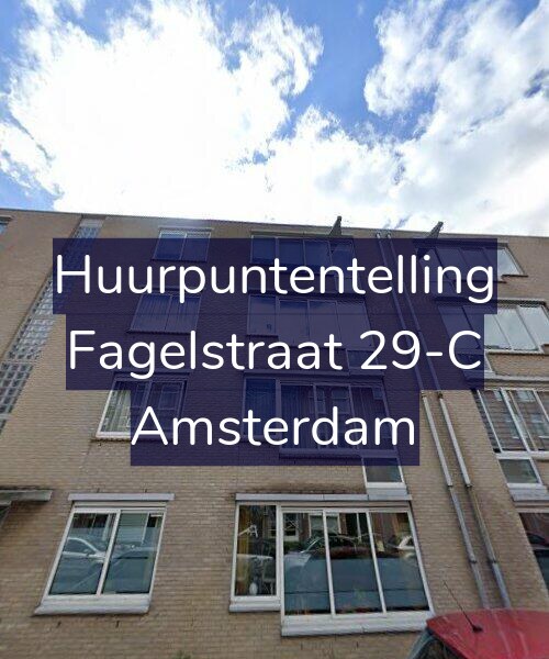Foto gevel Huurpuntentelling voor Fagelstraat 29-C, Amsterdam