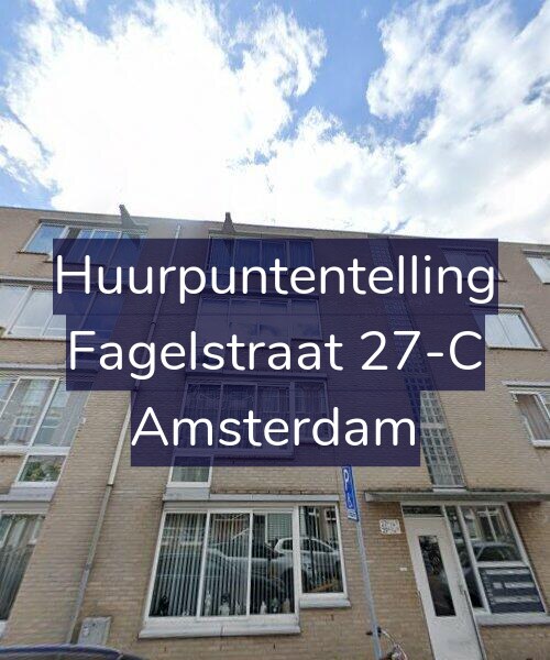 Foto gevel Huurpuntentelling voor Fagelstraat 27-C, Amsterdam