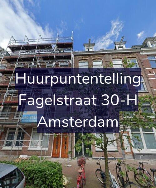 Foto gevel Huurpuntentelling voor Fagelstraat 30-H, Amsterdam