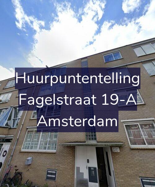 Foto gevel Huurpuntentelling voor Fagelstraat 19-A, Amsterdam