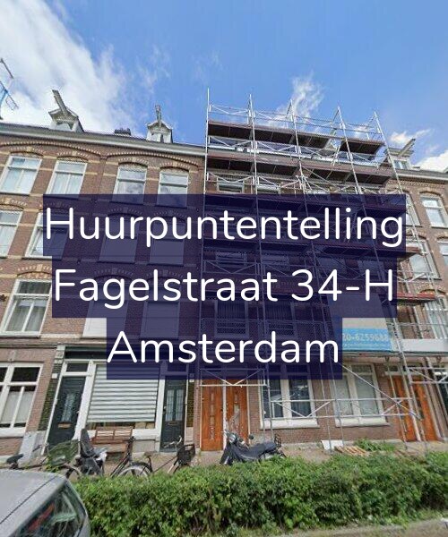 Foto gevel Huurpuntentelling voor Fagelstraat 34-H, Amsterdam
