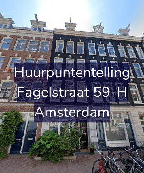 Foto gevel Huurpuntentelling voor Fagelstraat 59-H, Amsterdam