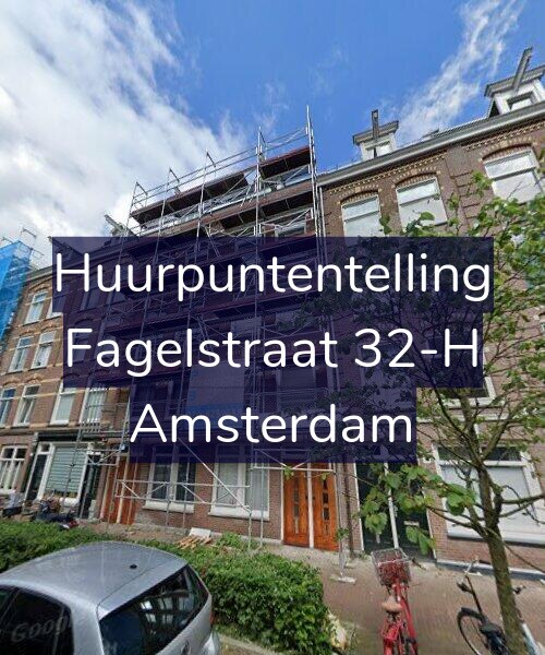 Foto gevel Huurpuntentelling voor Fagelstraat 32-H, Amsterdam