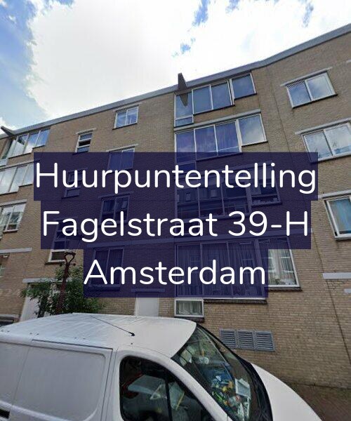 Foto gevel Huurpuntentelling voor Fagelstraat 39-H, Amsterdam