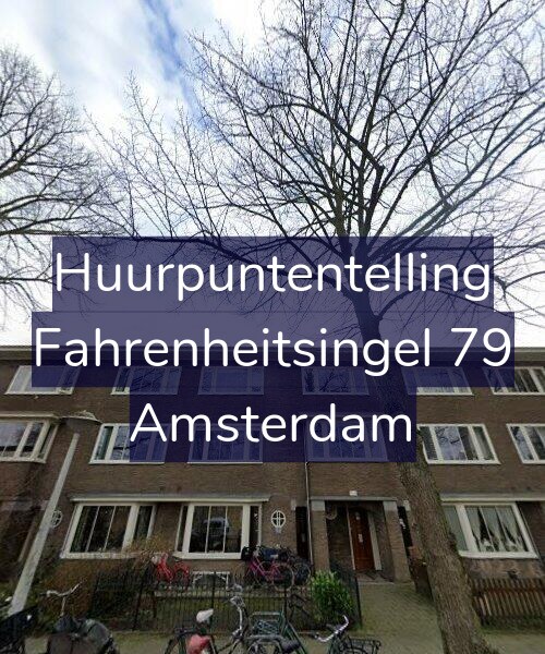 Foto gevel Huurpuntentelling voor Fahrenheitsingel 79, Amsterdam