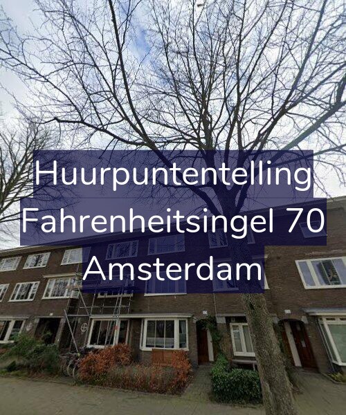Foto gevel Huurpuntentelling voor Fahrenheitsingel 70, Amsterdam