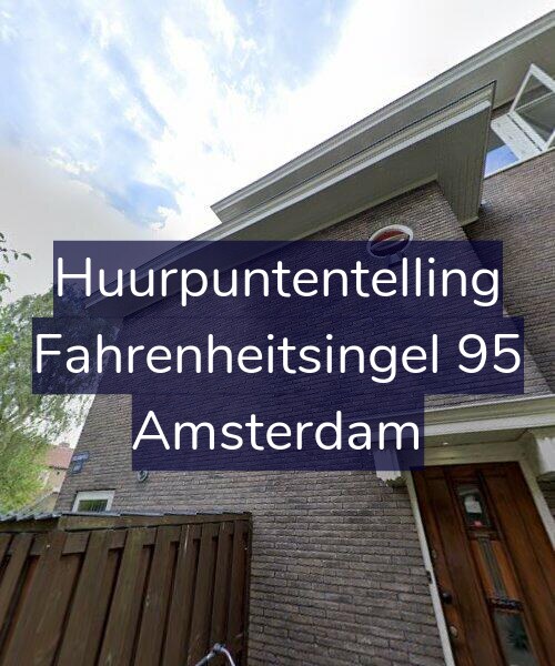Foto gevel Huurpuntentelling voor Fahrenheitsingel 95, Amsterdam