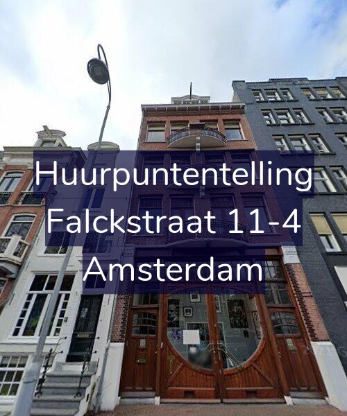 Foto gevel Huurpuntentelling voor Falckstraat 11-4, Amsterdam