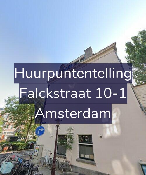 Foto gevel Huurpuntentelling voor Falckstraat 10-1, Amsterdam