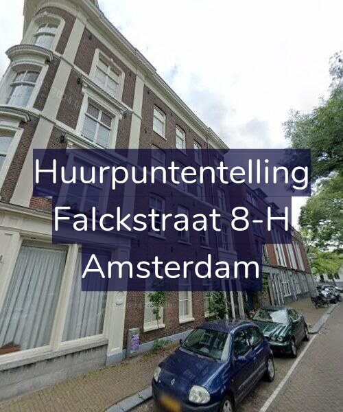 Foto gevel Huurpuntentelling voor Falckstraat 8-H, Amsterdam