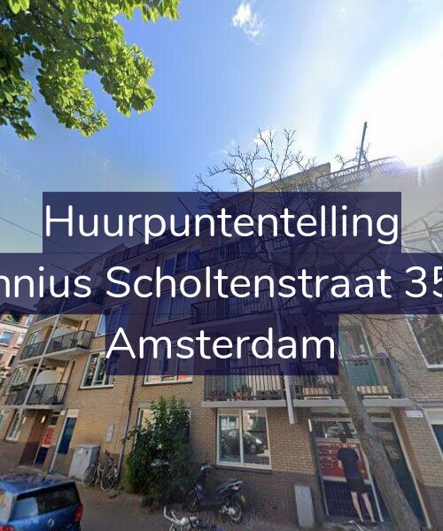 Foto gevel Huurpuntentelling voor Fannius Scholtenstraat 35-C, Amsterdam