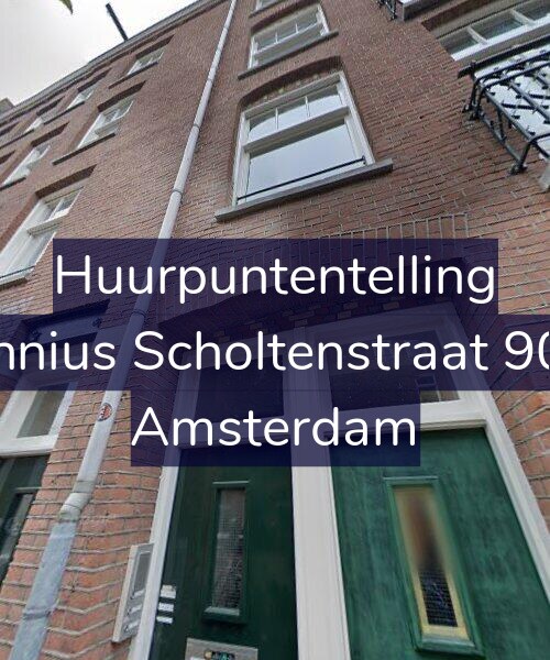 Foto gevel Huurpuntentelling voor Fannius Scholtenstraat 90-2, Amsterdam