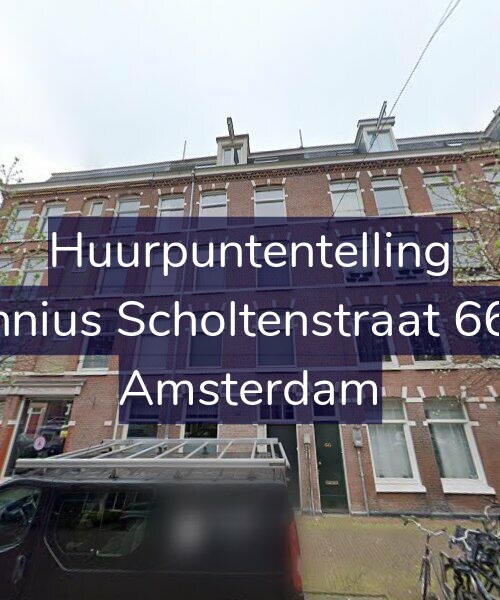 Foto gevel Huurpuntentelling voor Fannius Scholtenstraat 66-H, Amsterdam