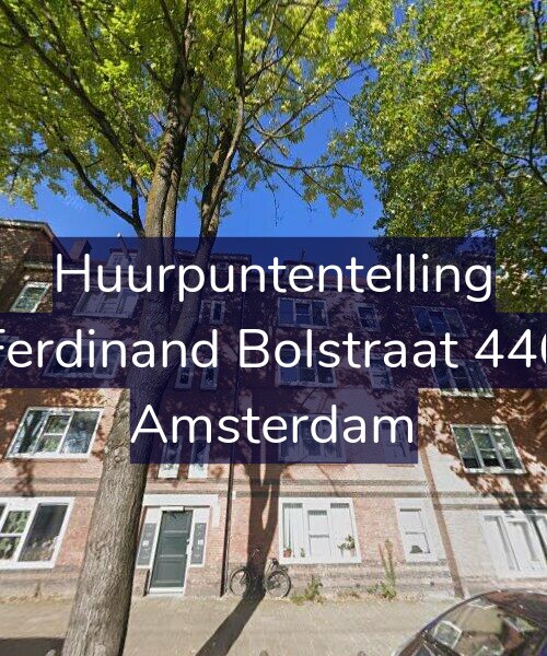 Foto gevel Huurpuntentelling voor Ferdinand Bolstraat 446, Amsterdam