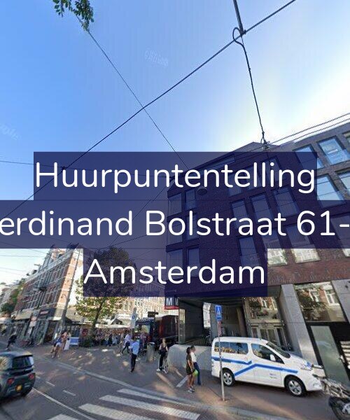 Foto gevel Huurpuntentelling voor Ferdinand Bolstraat 61-E, Amsterdam